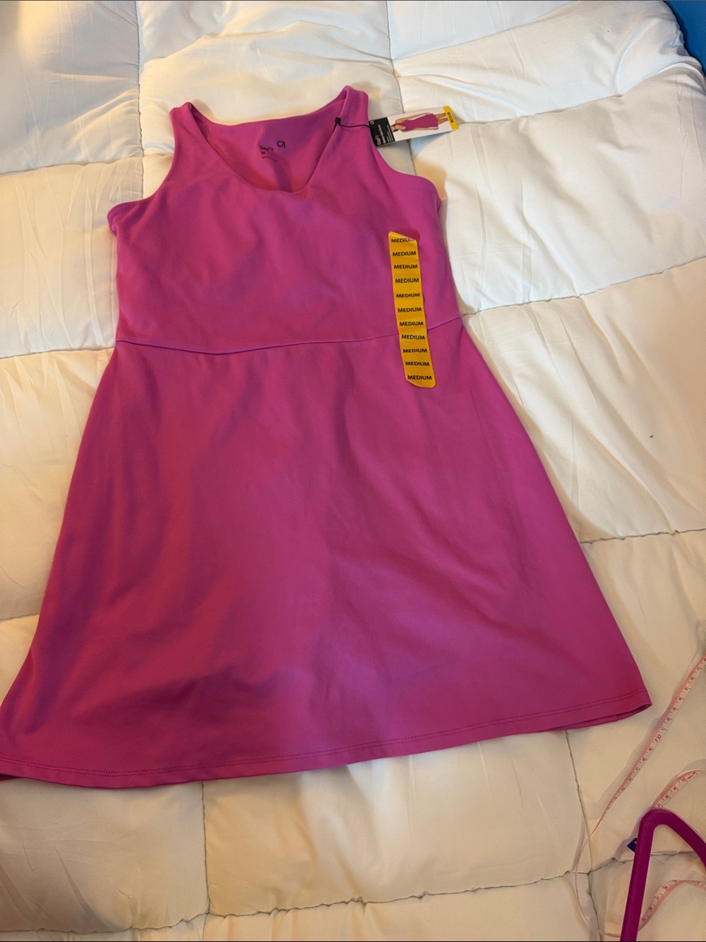 Active Tank Dress - Rosebud
